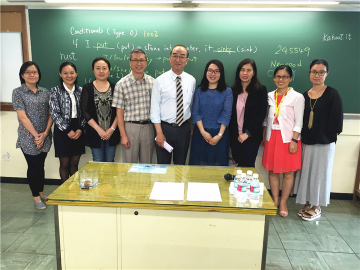 赴香港谭·李丽芬纪念中学加入英语IPAD教学观摩运动