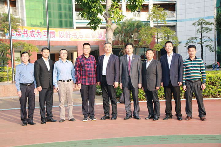 北京语言大学向导专家来集团考察，，，，，，，，共话优质教育
