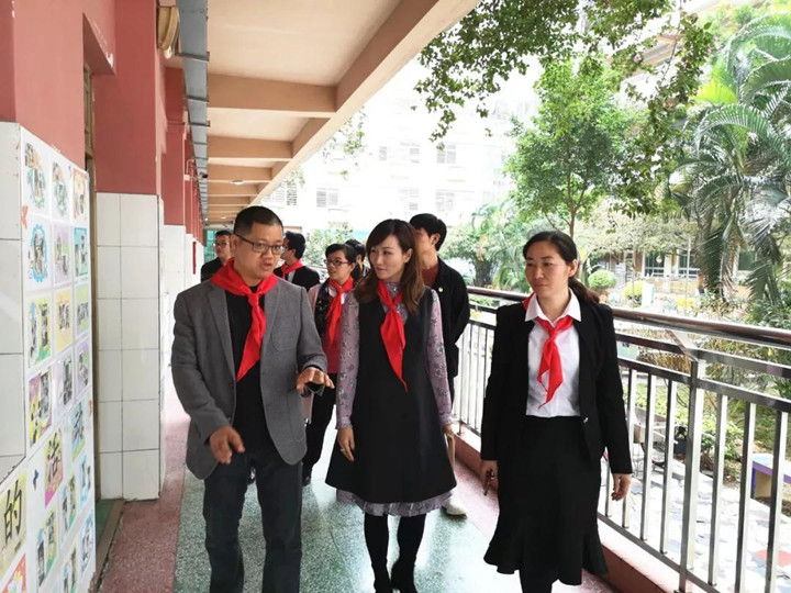 我校在“市少先队规范化学校建设”督导检查中获好评