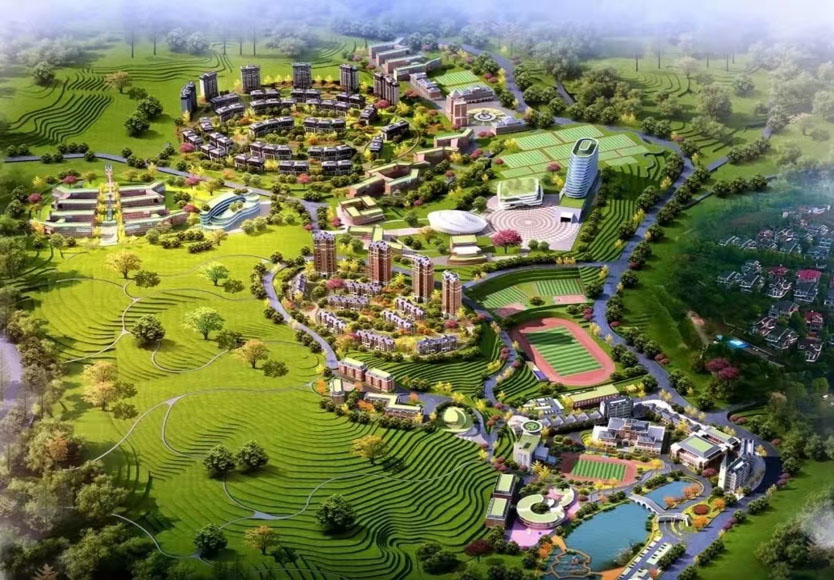 抢抓晴晴天气，，，，，，，，郴州威廉希尔官网教育城建设工地热火朝天